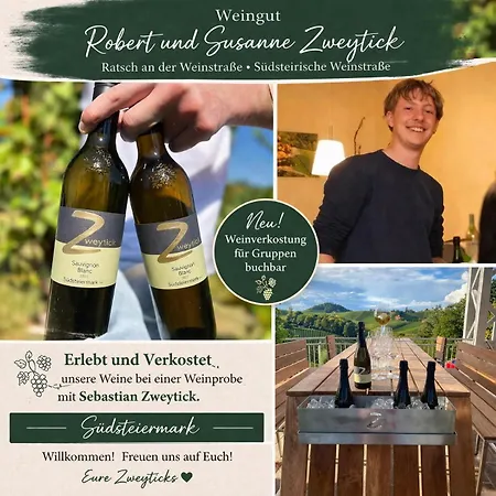 Πανσιόν Zweytick Gaestezimmer Weingut Ratsch an der Weinstraße